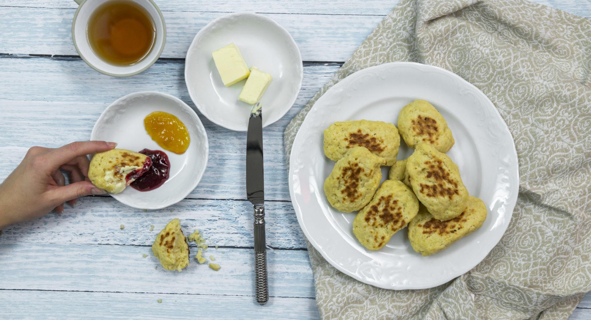 Pastelitos de té británicos