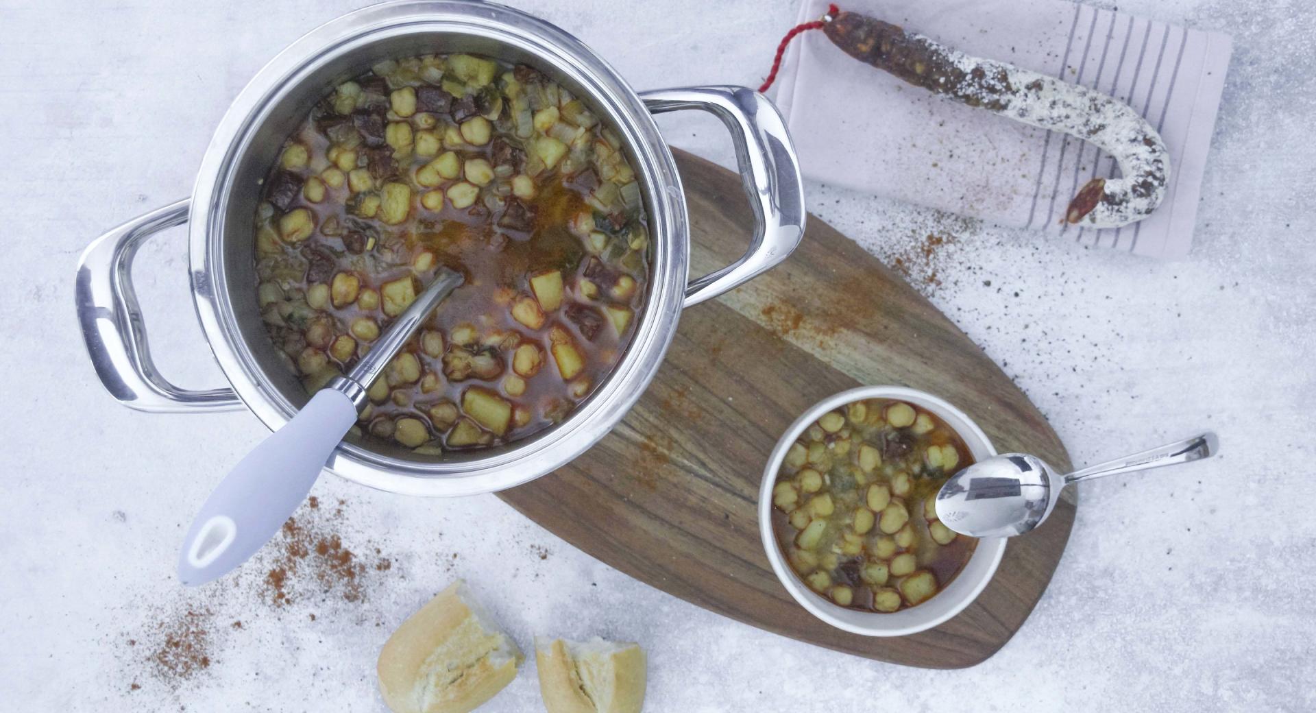 Garbanzos guisados