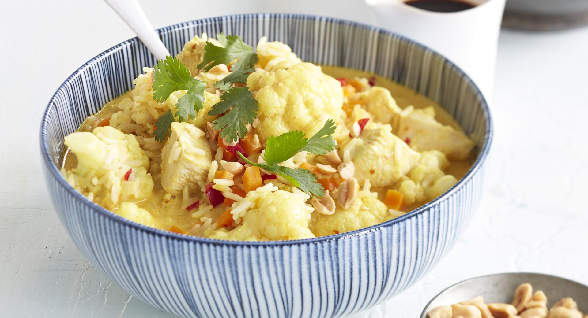 Coliflor al curry