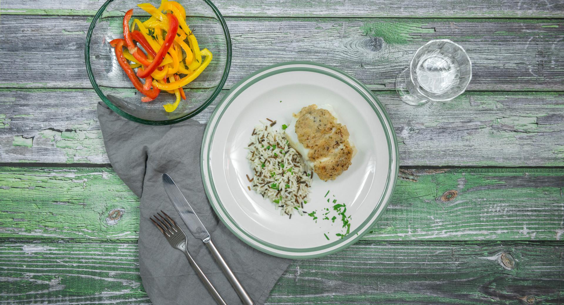 Filete de pescado a la bordelesa 