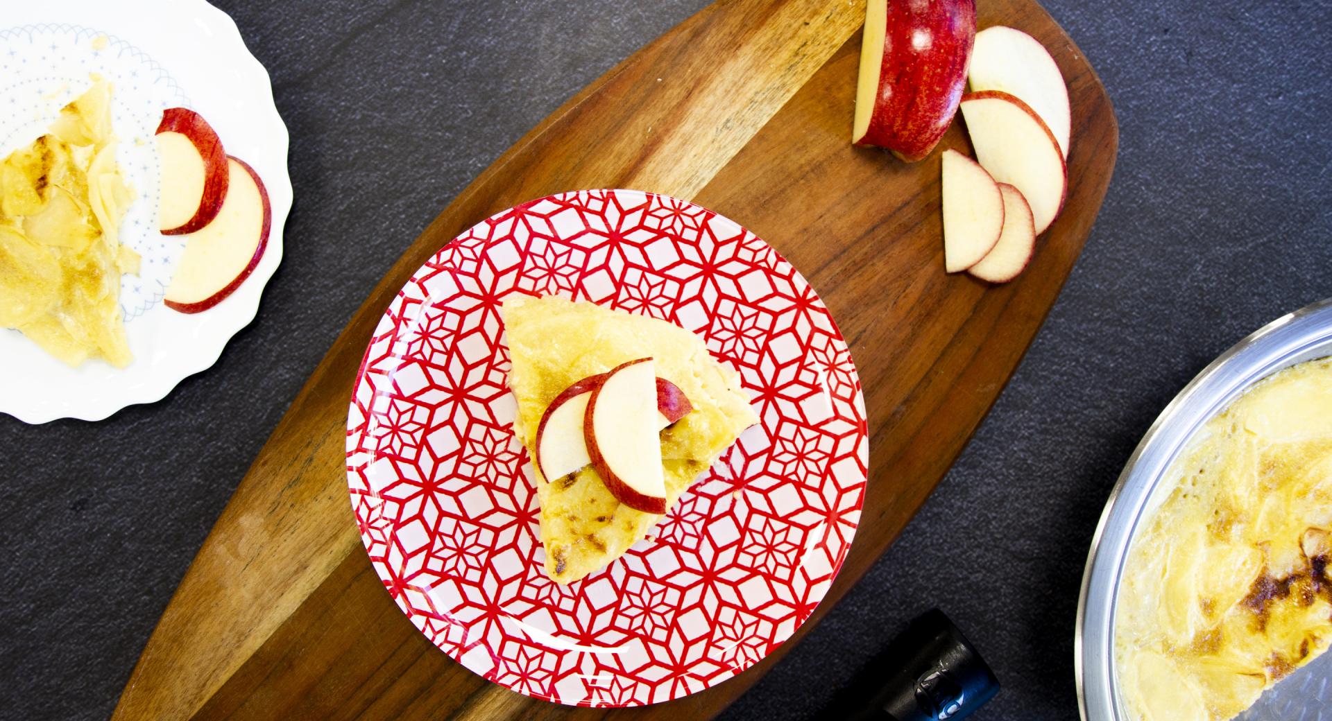 Tortilla de manzana 