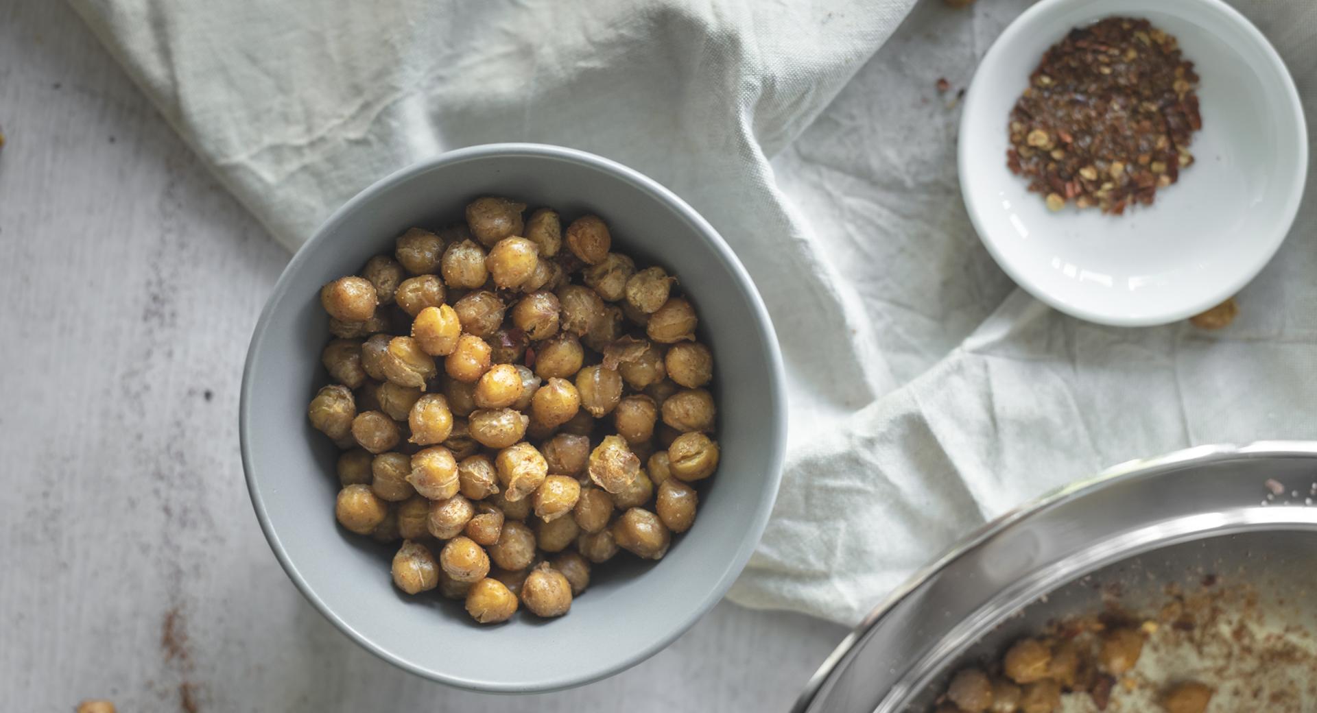 Garbanzos asados