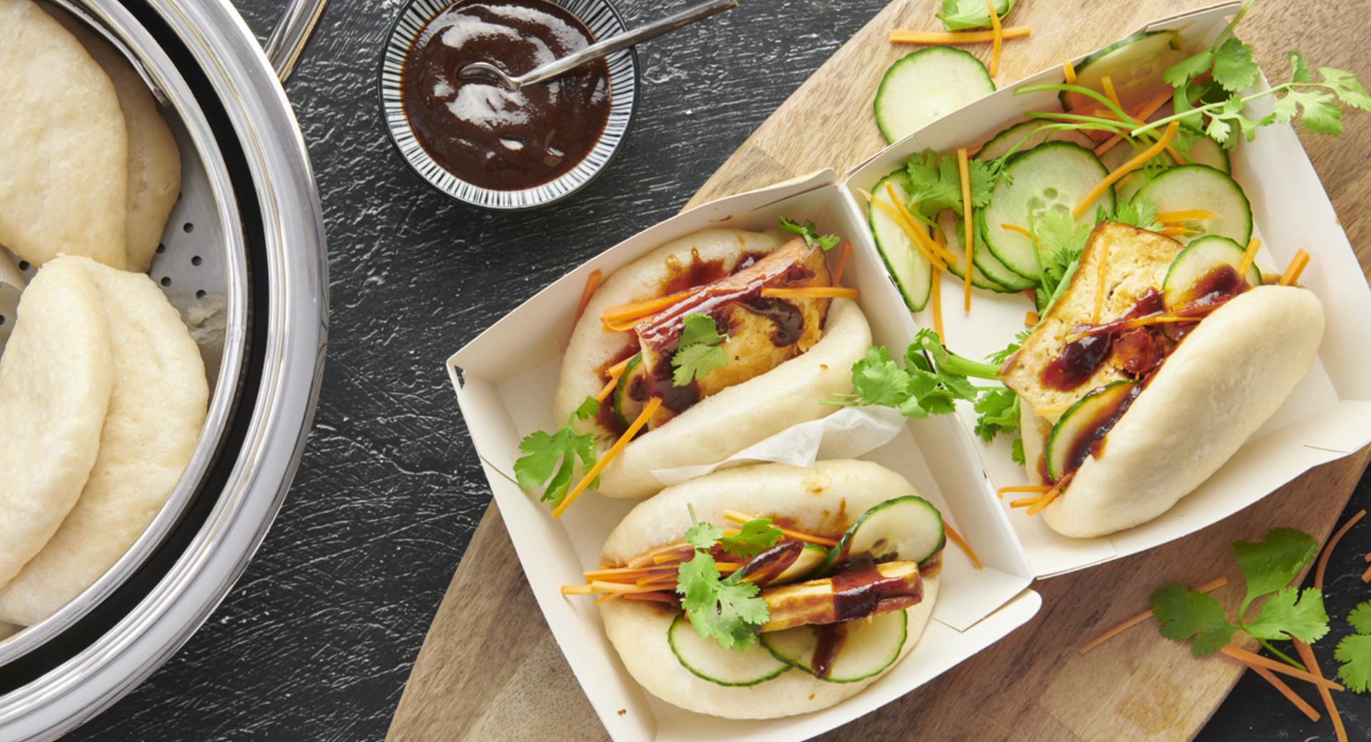 Pan Bao con tofu