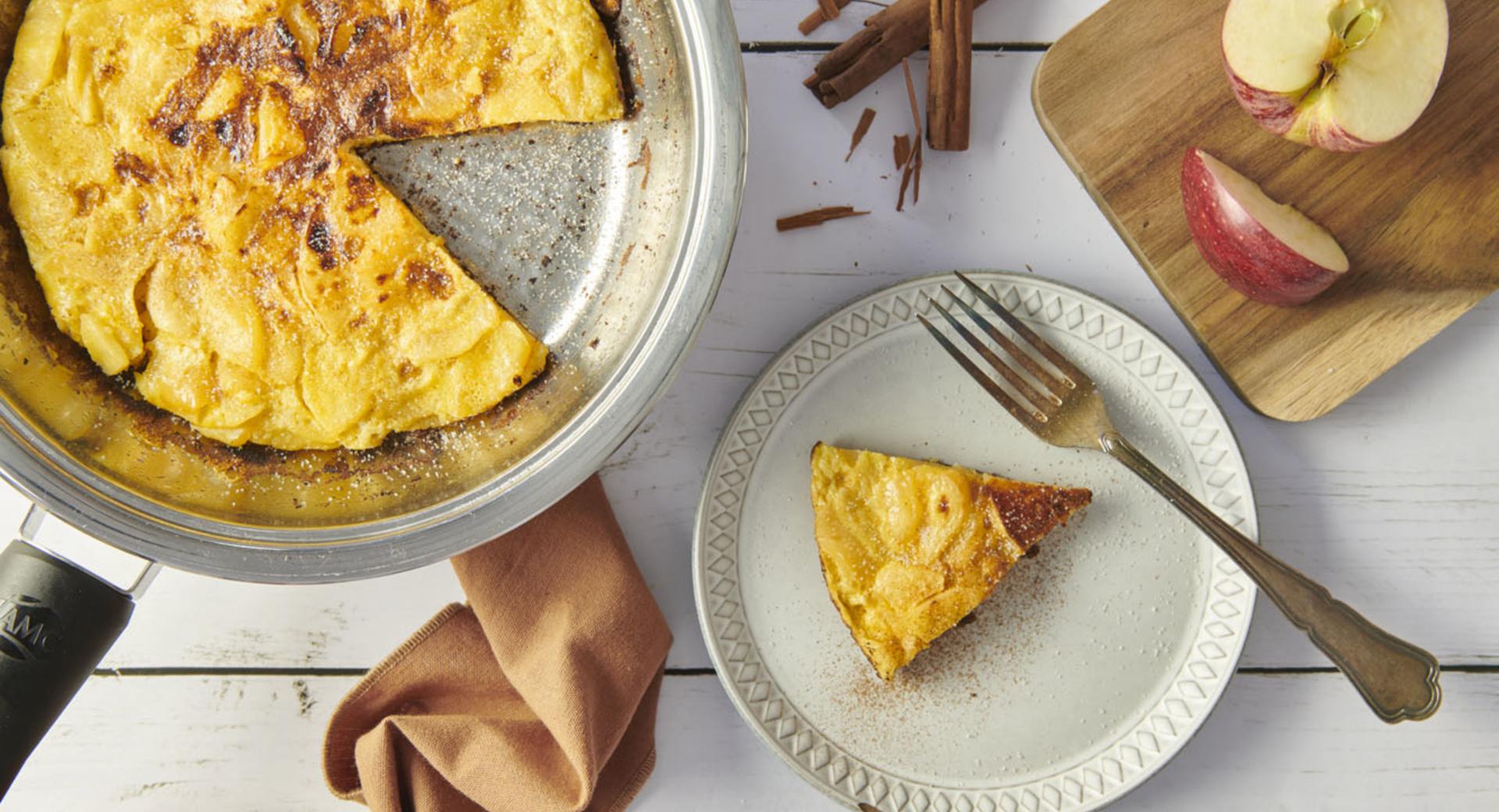 Tortilla de manzana