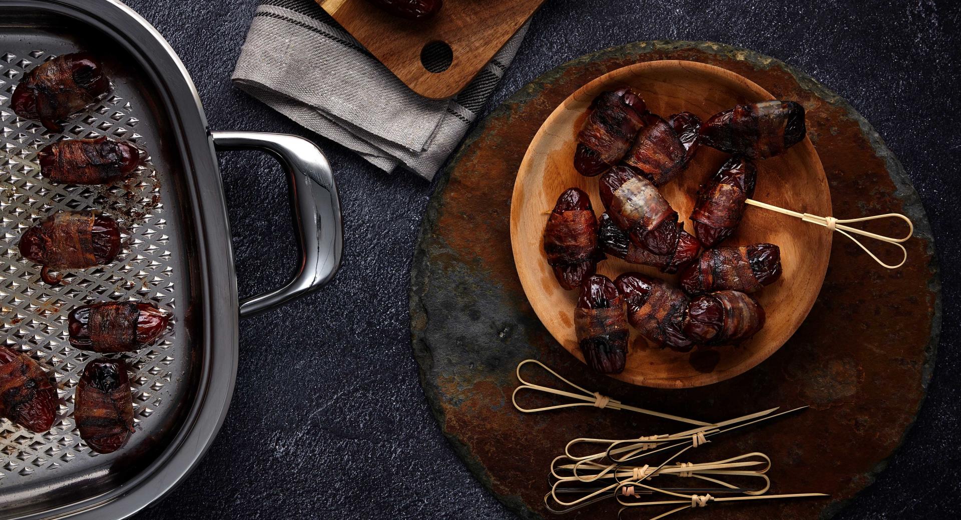 Dátiles con bacon