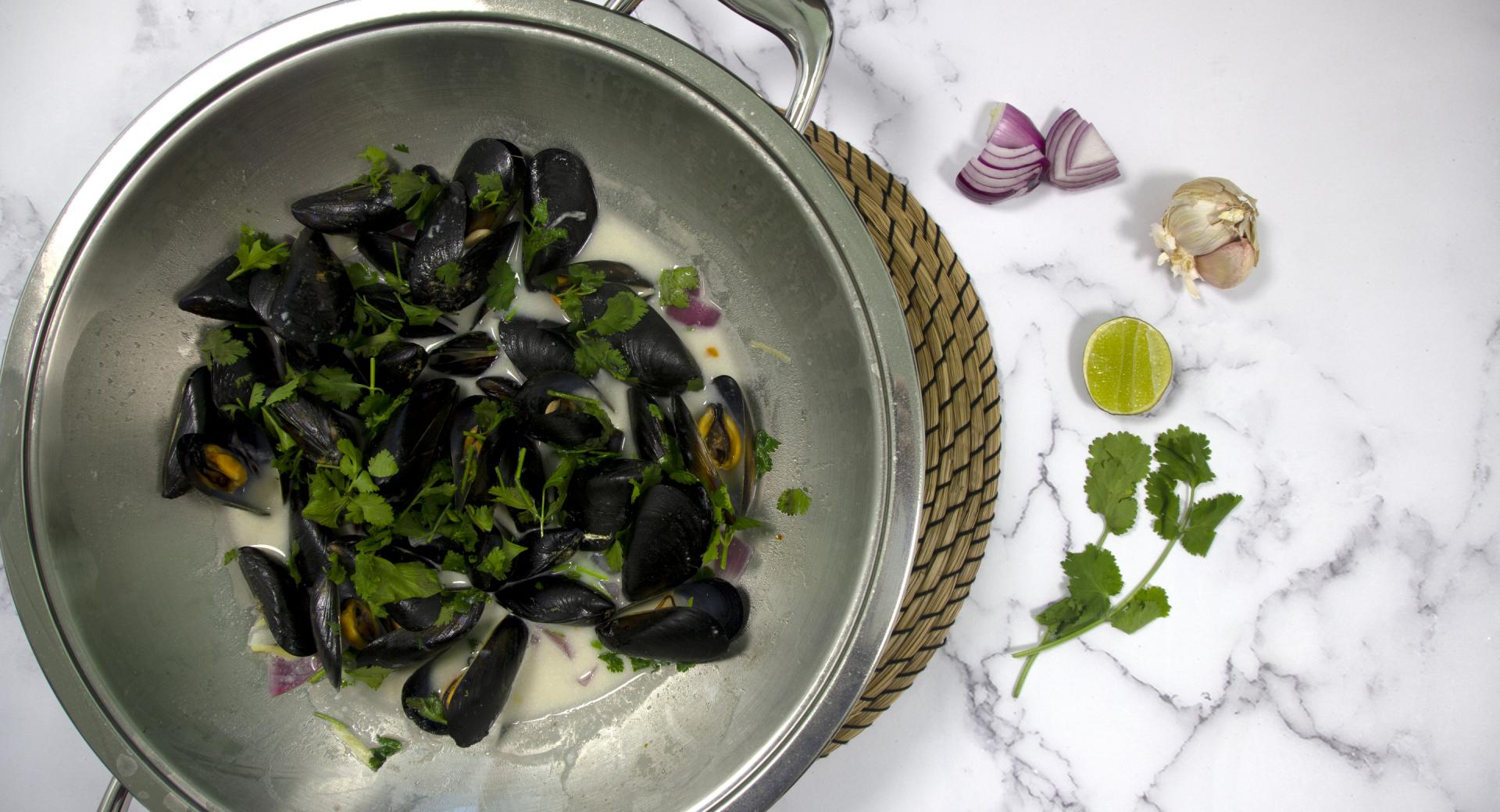 Mejillones Thai