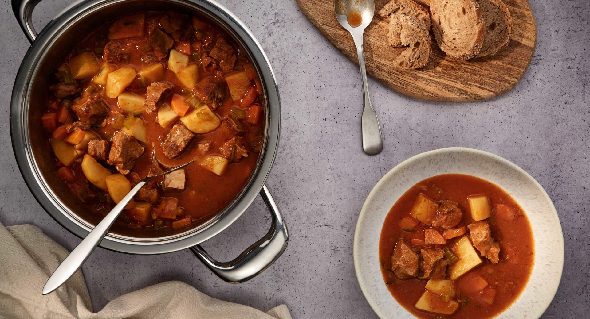 Estofado de ternera con patatas