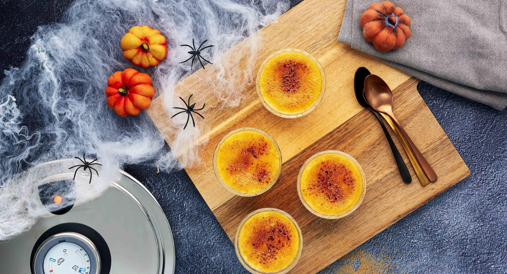 Creme brulé de calabaza