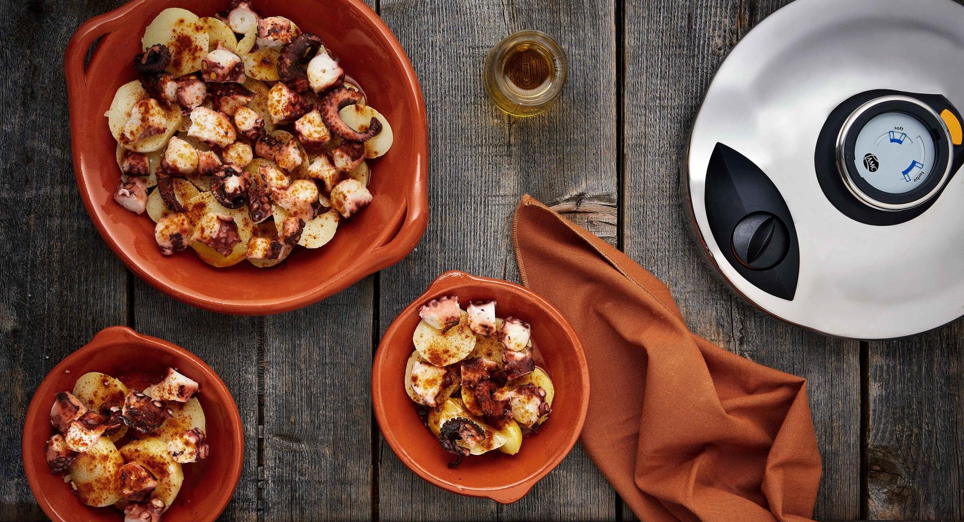 Pulpo a la gallega Pulpo a la gallega