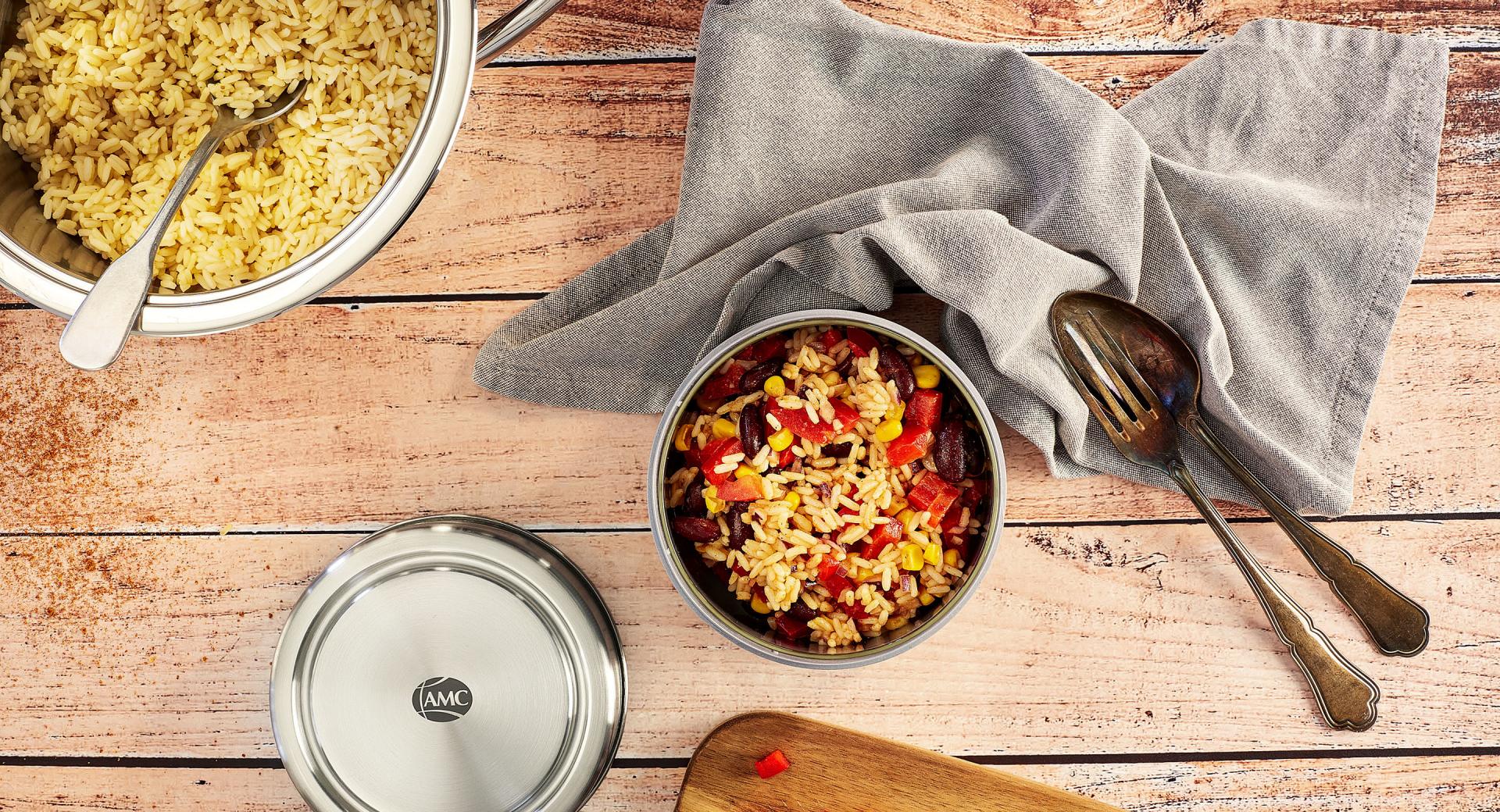 Ensalada mexicana de arroz Ensalada mexicana de arroz