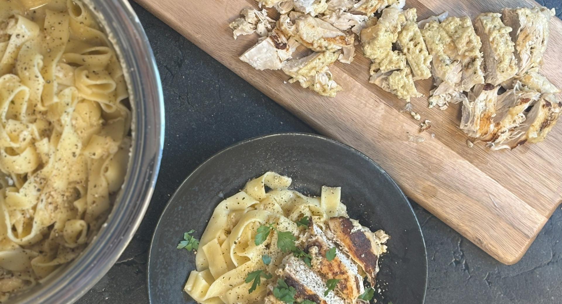 Pollo Alfredo  Pollo Alfredo