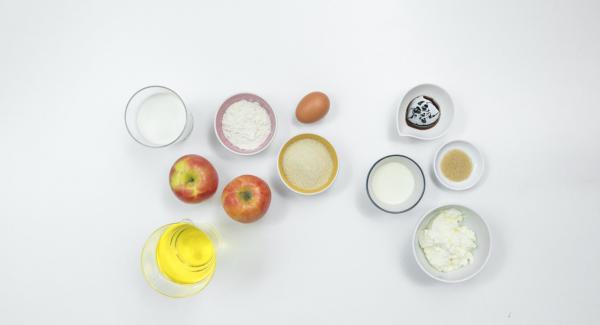 Preparación de los ingredientes