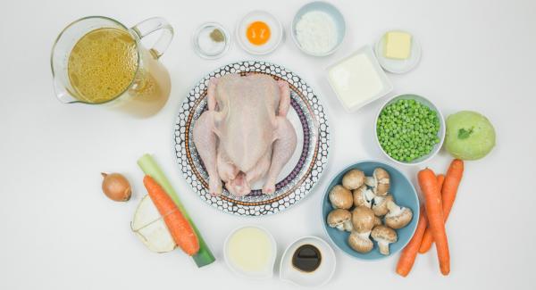 Preparación de los ingredientes