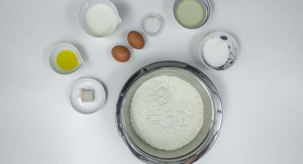 Preparación de los ingredientes