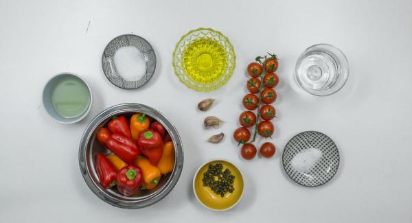 Preparación de los ingredientes