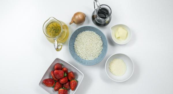 Preparación de los ingredientes