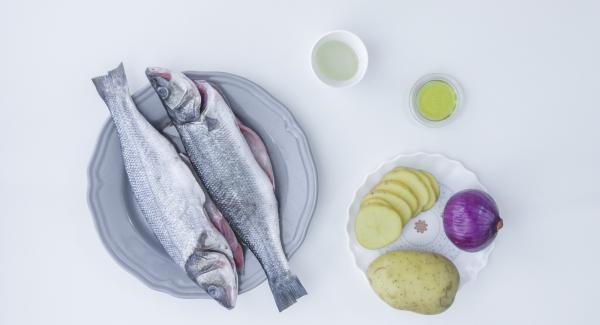 Preparación de los ingredientes