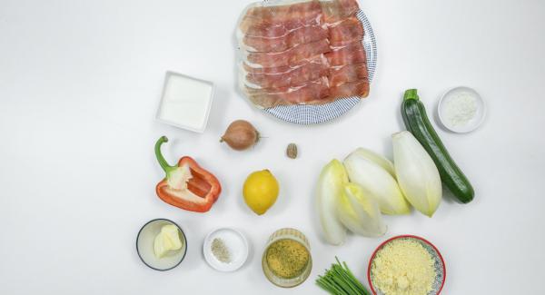 Preparación de los ingredientes