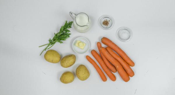 Preparación de los ingredientes