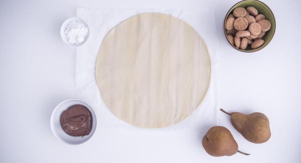 Preparación de los ingredientes.