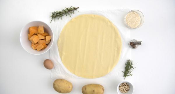 Preparación de los ingredientes.