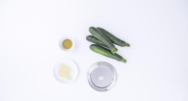 Preparación de los ingredientes.