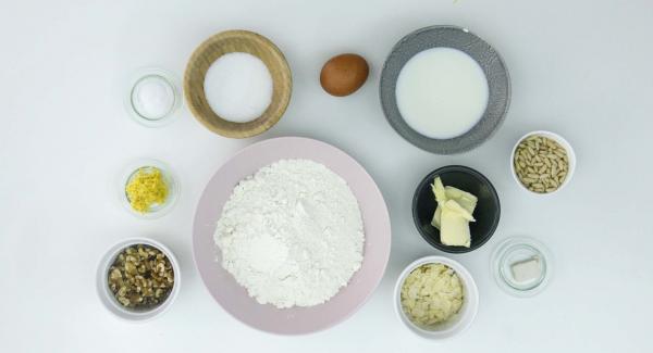 Preparación de los ingredientes