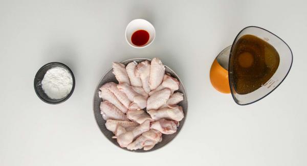 Preparación de los ingredientes