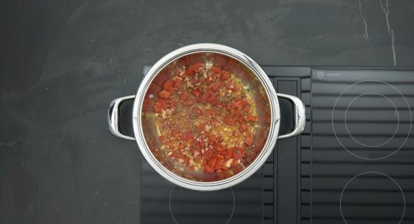 Sazonar al gusto con sal, pimienta y azúcar. Poner el pescado en la salsa, espolvorear con perejil y servir.