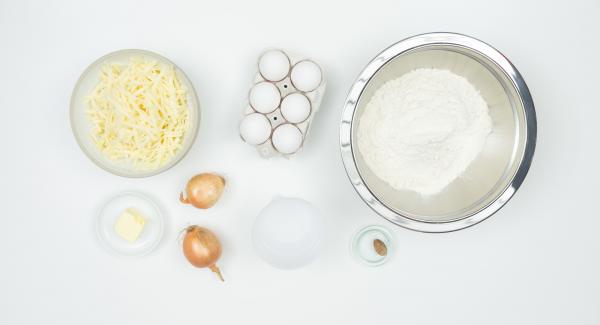 Preparación de los ingredientes