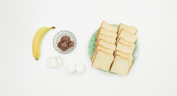 Preparación de los ingredientes.