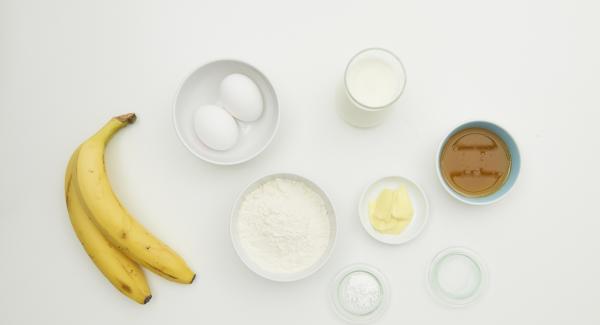 Preparación de los ingredientes.