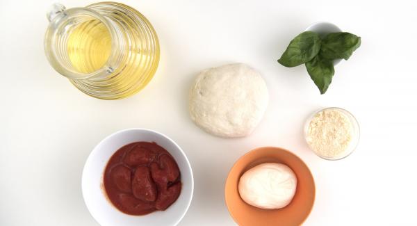 Preparación de los ingredientes.