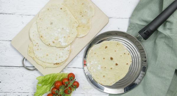 Chapati (Pan de pita indio) 