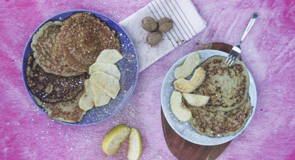 Crepes de manzana