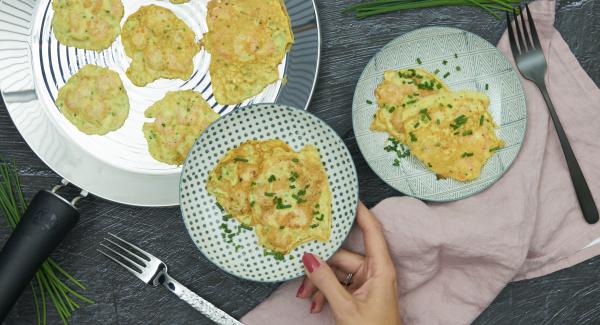 Tortillas de gambas