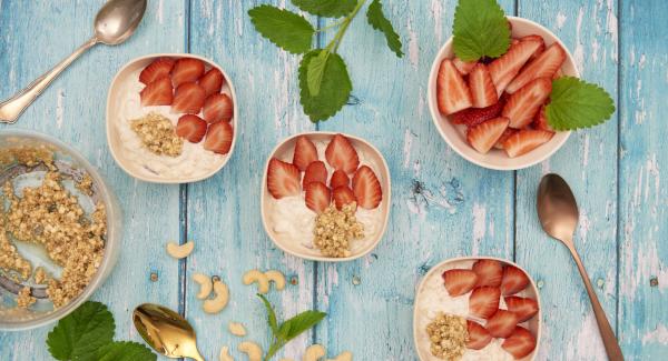 Muesli con fresas