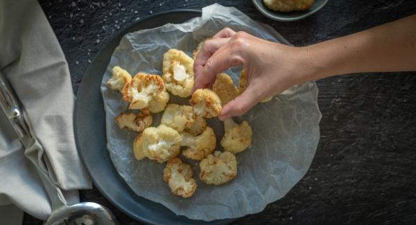 Coliflor frita