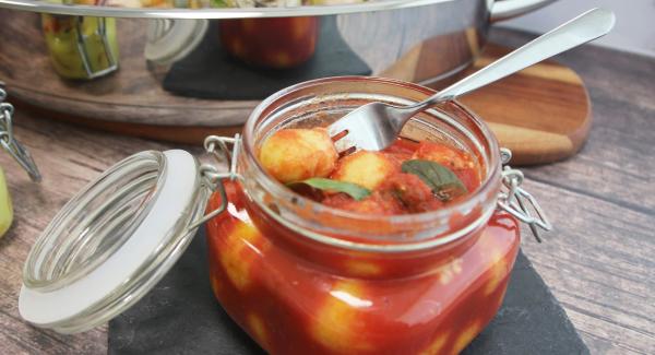 Ñoquis con salsa de tomate - Vasocottura