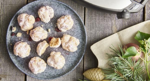 Bizcochitos de arándanos (Stollen)