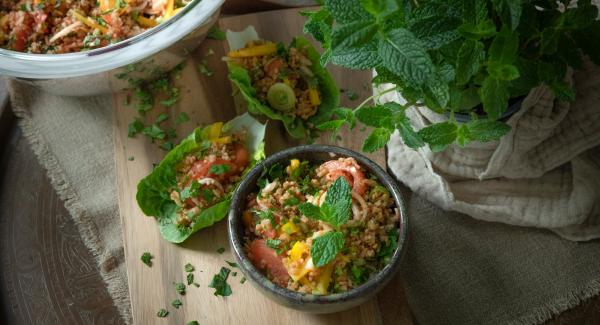 Ensalada de bulgur (Tabulé)