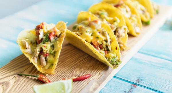 Tacos gratinados