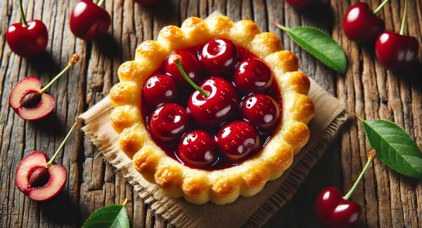 Tortitas de cerezas