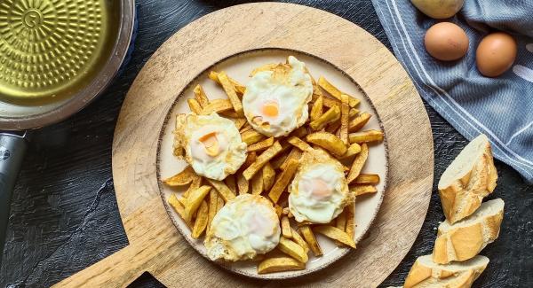 Huevos estrellados