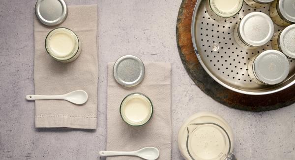 Yogur vegano (receta para tarros)