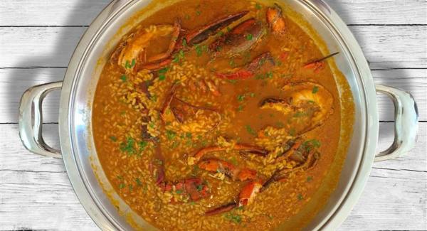 Arroz con bogavante