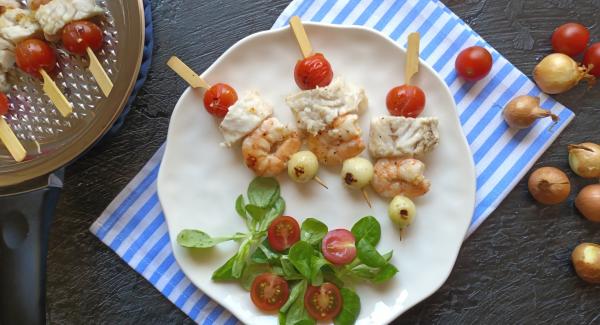 Brocheta de rape