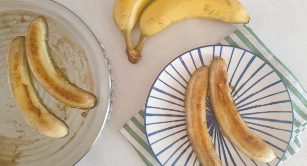 Plátanos con miel