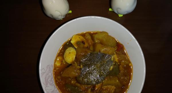 Patatas con bacalao 