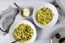 Trofie al pesto con verduras